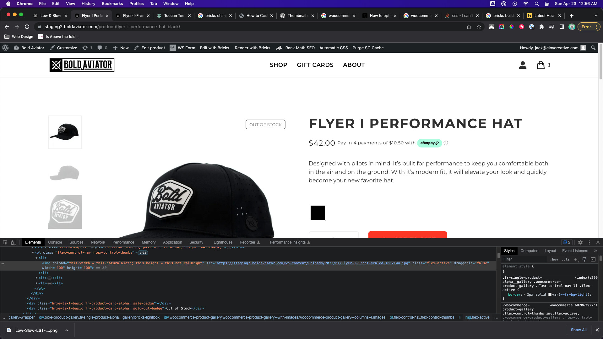How do you change Woo Single Image Gallery image src Size - How To - Bricks  Community Forum