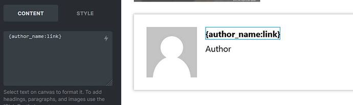 author link