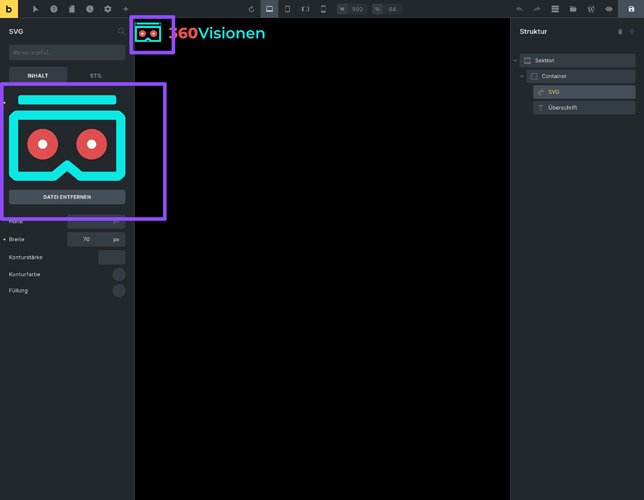Header-Template- SVG