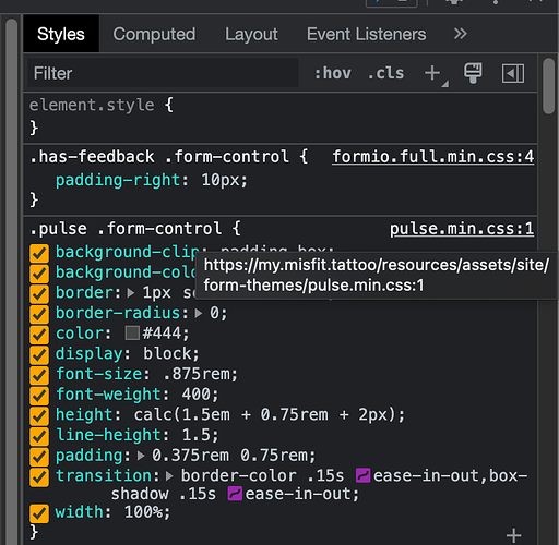 NO BUG: From Embed Styling Broken - Bugs - Bricks Community Forum