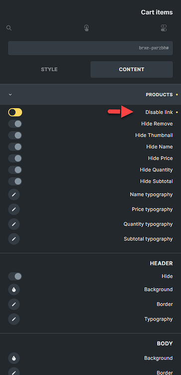 Add more Mini cart configurations ,like the Woocommerce Cart page ...