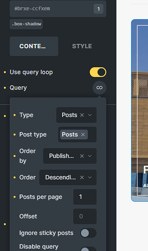 NO BUG: New Query Editor ( php ) not available - Bugs - Bricks ...