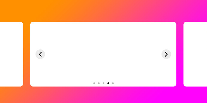 centered slide