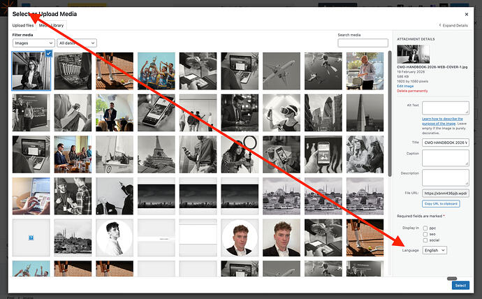 Modal within Guternberg Editor
