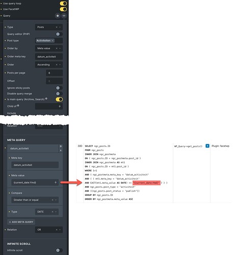 current date query-problem