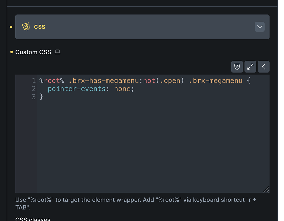 SOLVED: Megamenu BUG when toggle on Hover - Bugs - Bricks Community Forum