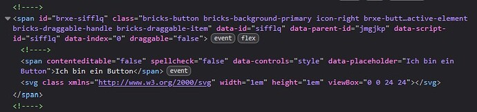 icon not rendering any html