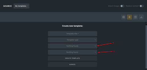 template builder