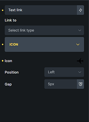 text link