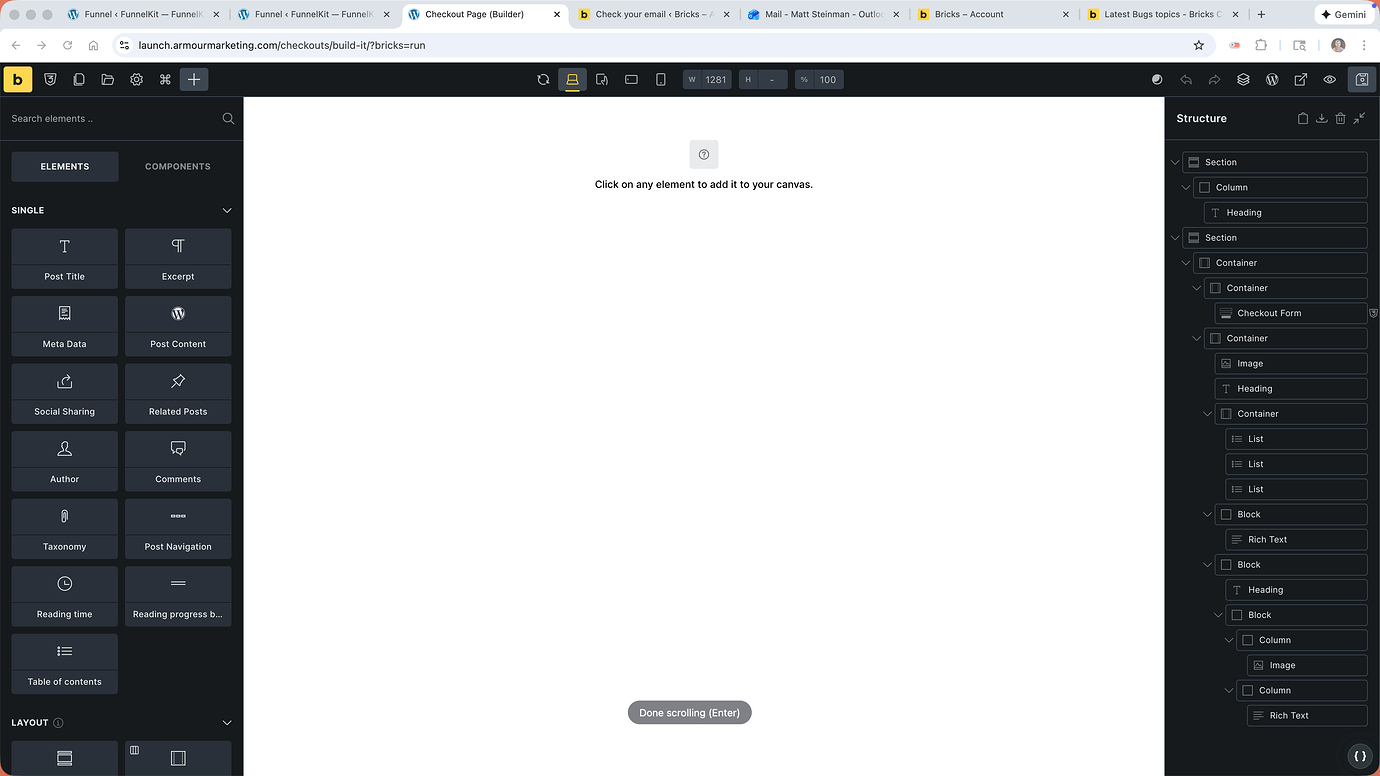 NO BUG: Builder is now BLANK - Bugs - Bricks Community Forum
