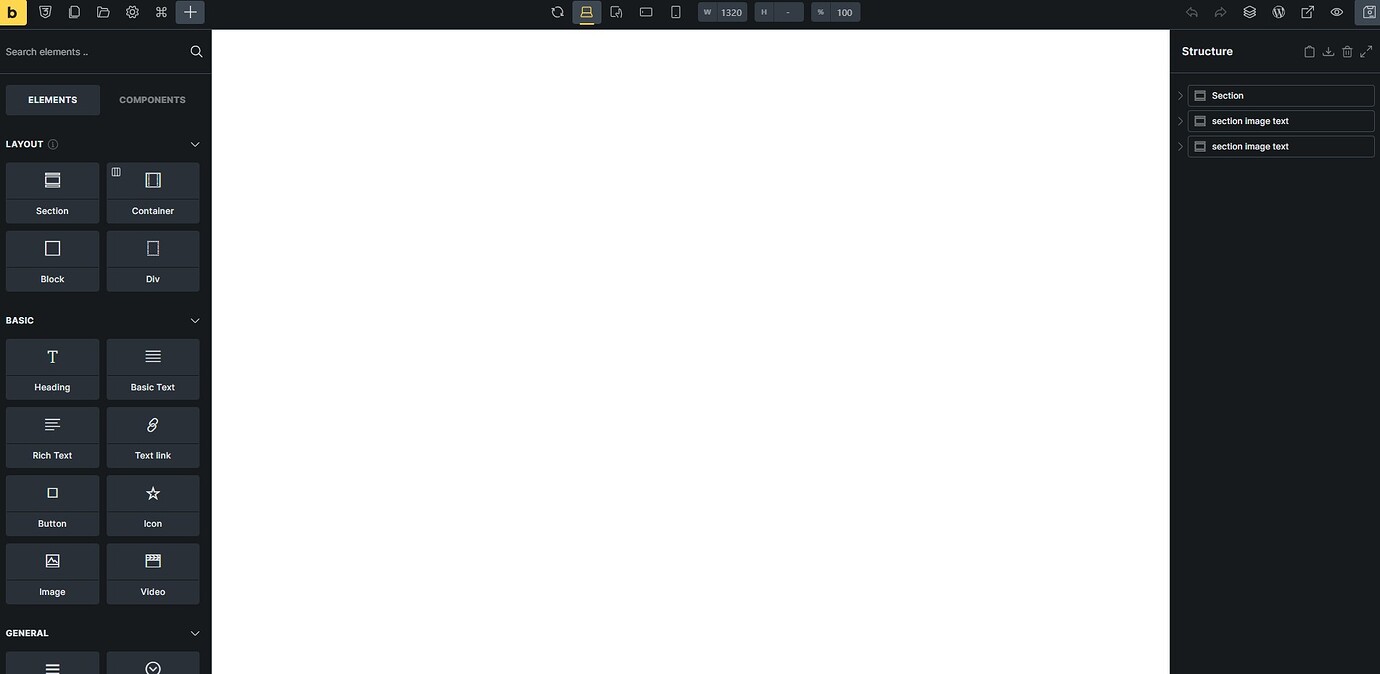 NO BUG: blank page inside the bricks builder - Bugs - Bricks Community ...