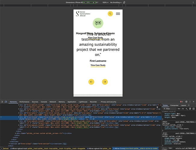 splide-mobile-first-width-below-incorrect-height