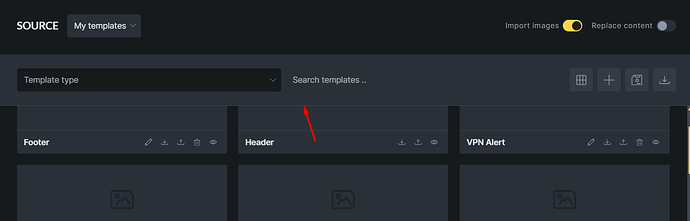 template manager b