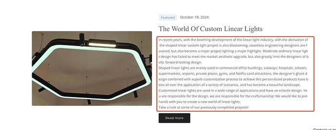 words limit fail front end