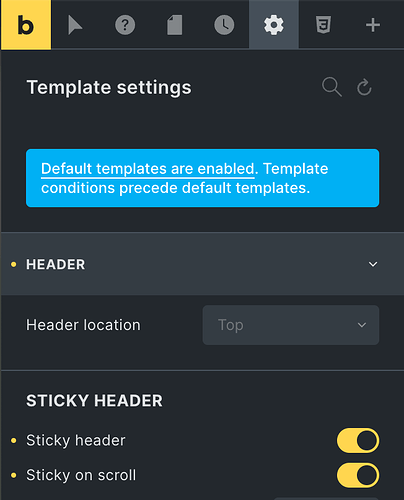 Transparent header that turn sticky and its background to blurry ...