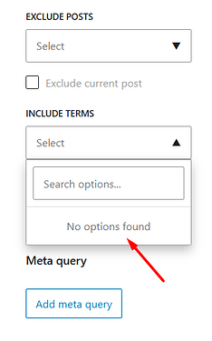 Query loop component