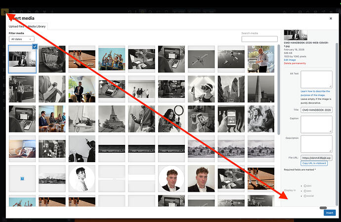 Modal within Bricks Builder