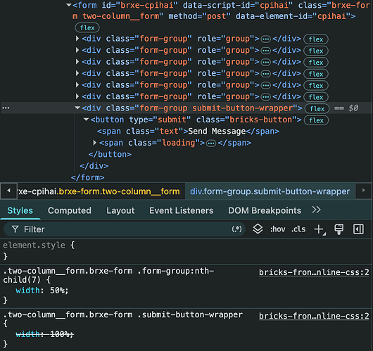 Bug When Copying Form Element to Reuse in an Instance Where There Are Less Fields Than the Original Instance