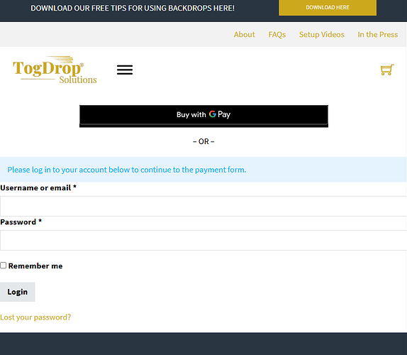 Screenshot 2025-02-20 togdrop-bad-login-screen