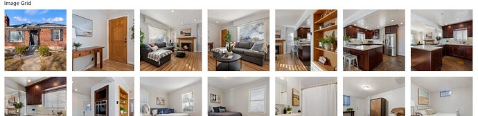 Put all of these images into a slider