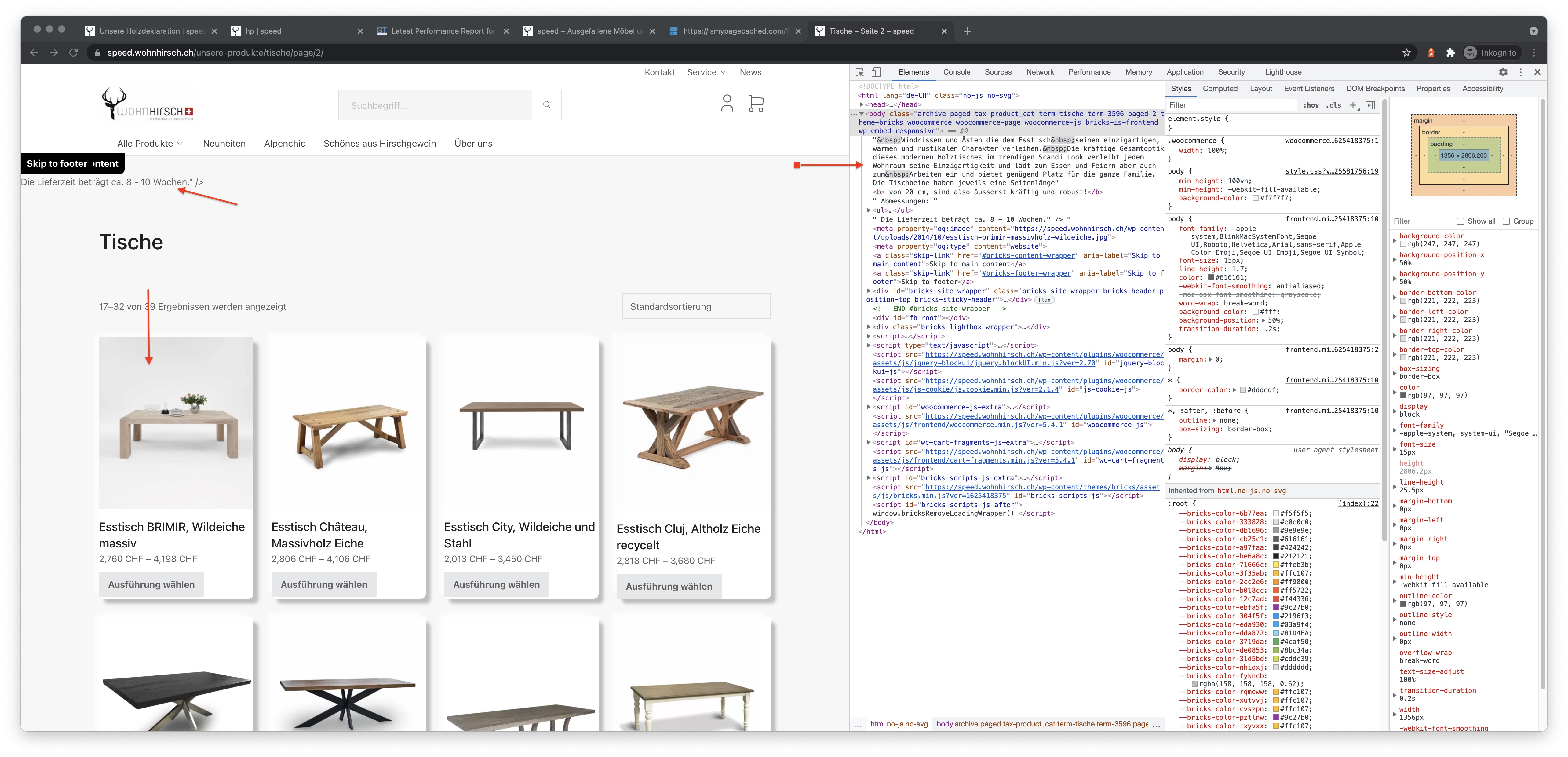 SOLVED: Product archive: ghost content on frontend as of page 2 - Bugs ...