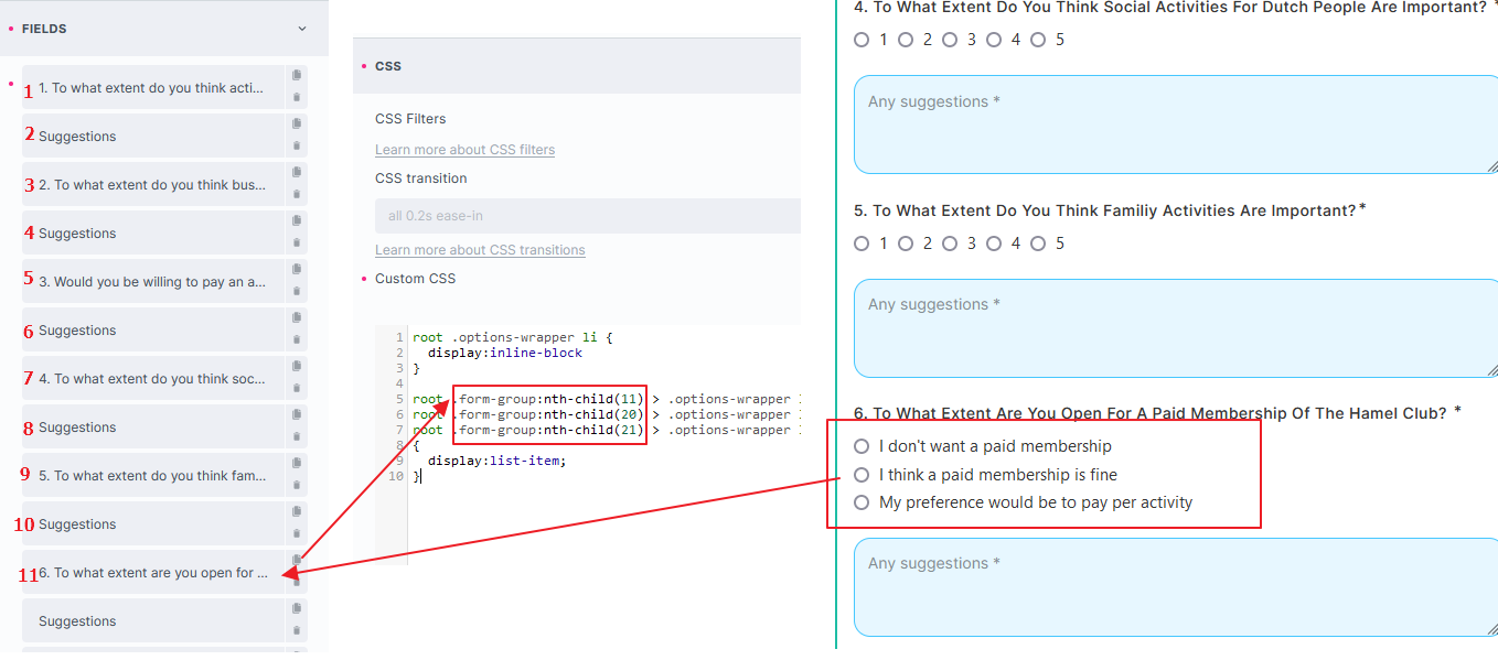 Answer Inline Questionnaire no inline answers - SOLVED - How To - Bricks Community Forum