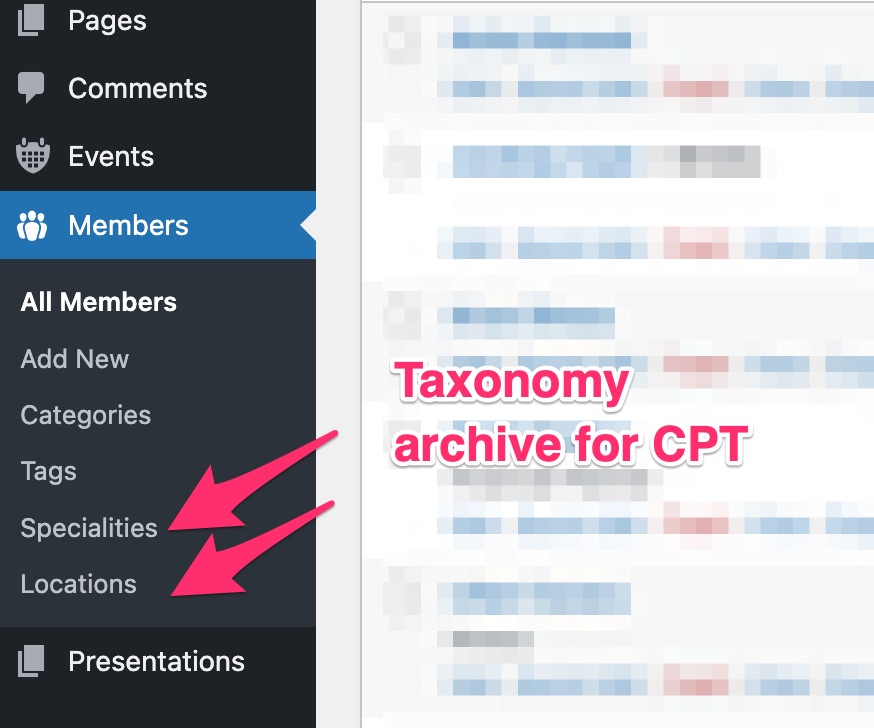 SOLVED: Taxonomy archive from CPTUI not displaying on front end - Bugs ...