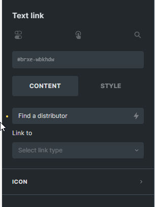 NO BUG: Can't change tag of text link - Bugs - Bricks Community Forum