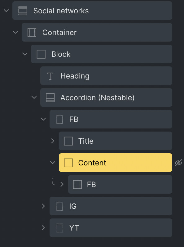 SOLVED: Nested Accordion expanding all tabs by default - Bugs - Bricks ...