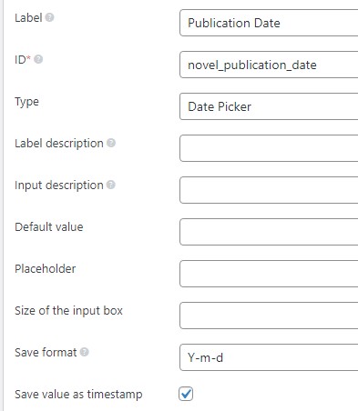 Custom Field
