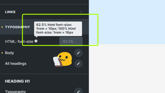SOLVED Cannot Select Units On Font Size rem Em Etc Bugs Bricks 