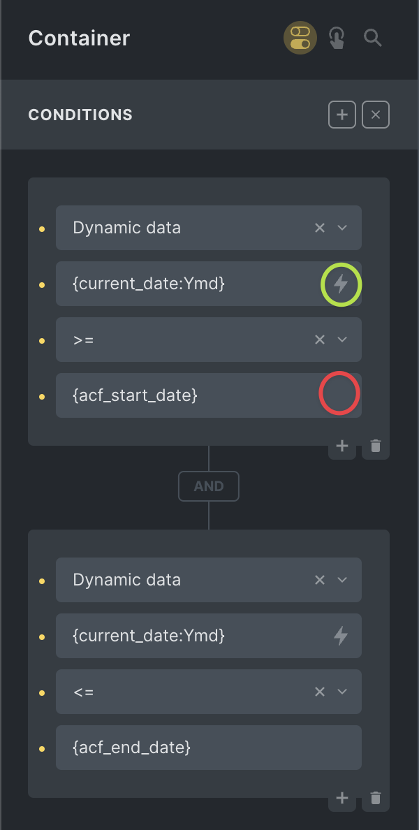 NO BUG: ACF + Bricks Conditional Dates Logic Issue - Bugs - Bricks ...