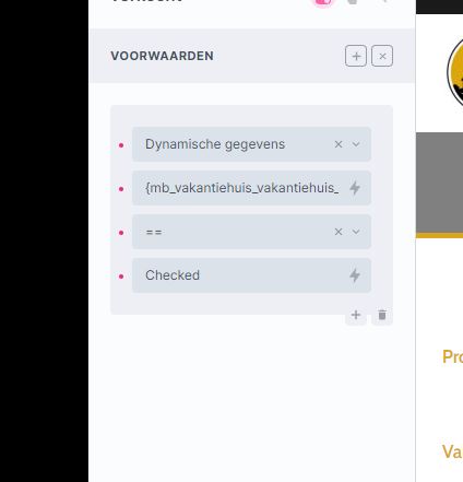 conditions verkocht
