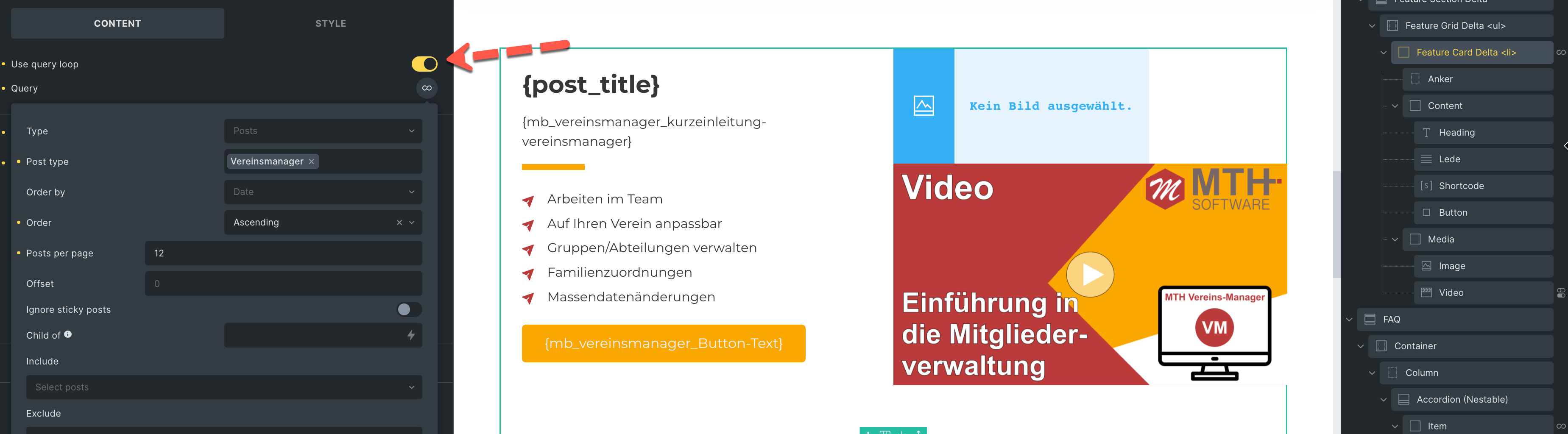 SOLVED: Video Overly not showing in loop - Bugs - Bricks Community Forum