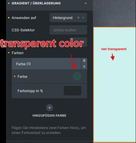 SOLVED: Bricks Background Image Color Overlay transparent not applied -  Bugs - Bricks Community Forum