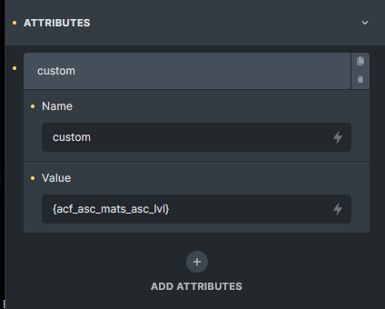 Custom Attribute