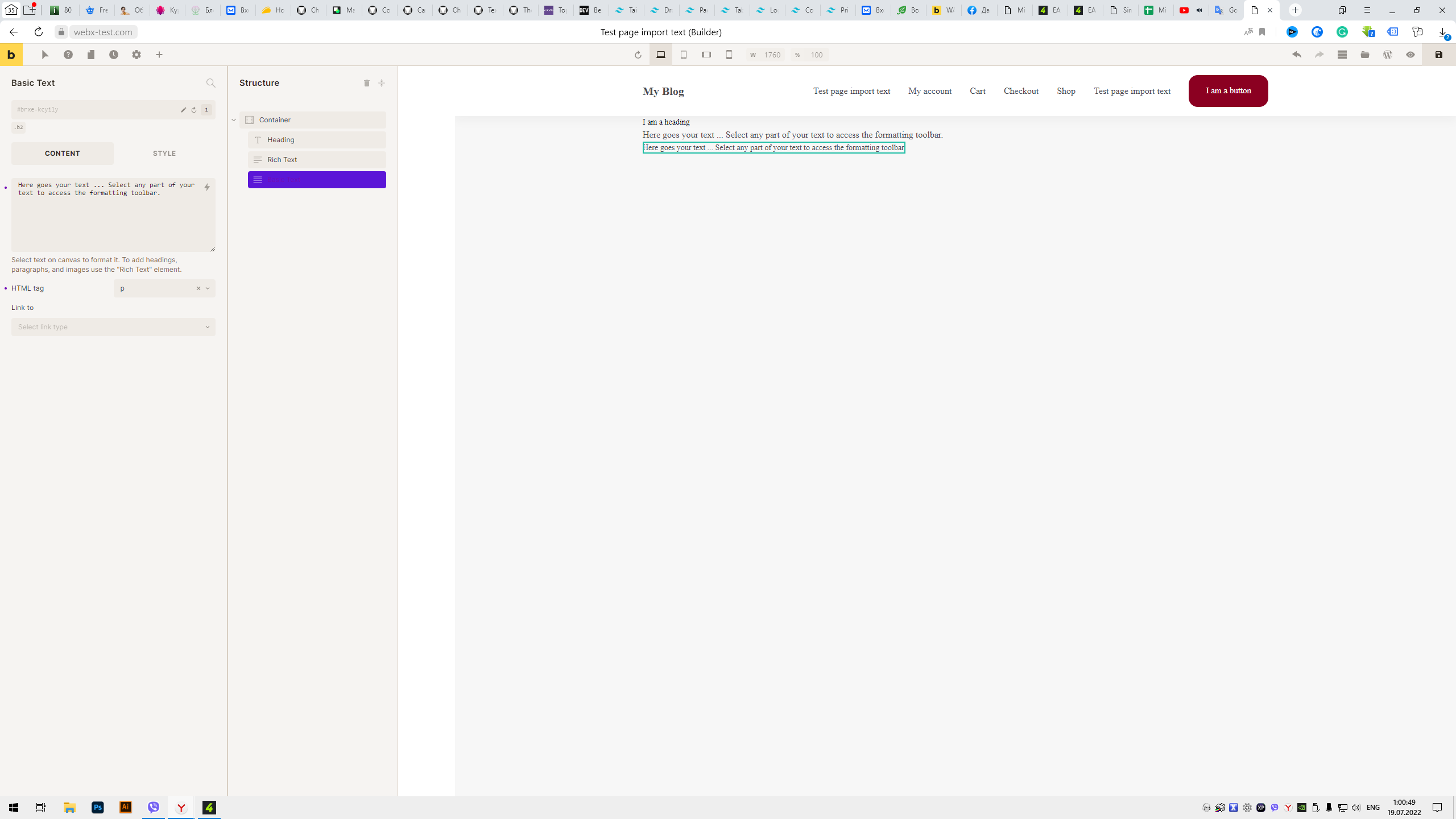 SOLVED: Css class don't work for rich text widget - Bugs - Bricks ...
