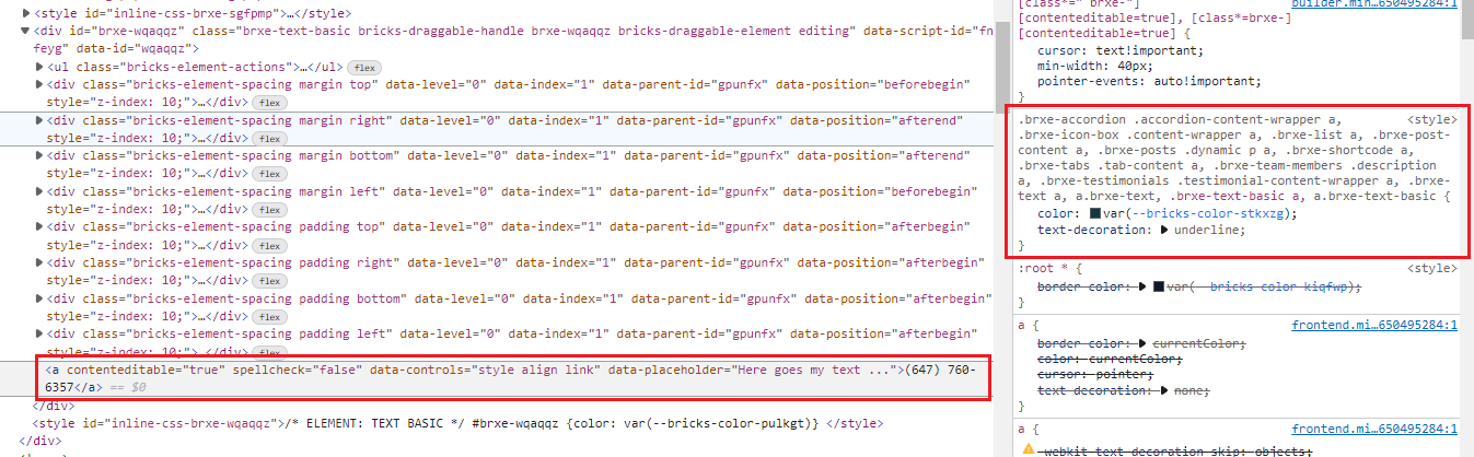 SOLVED IN 1.4: Basic text links not displaying color properly in editor ...