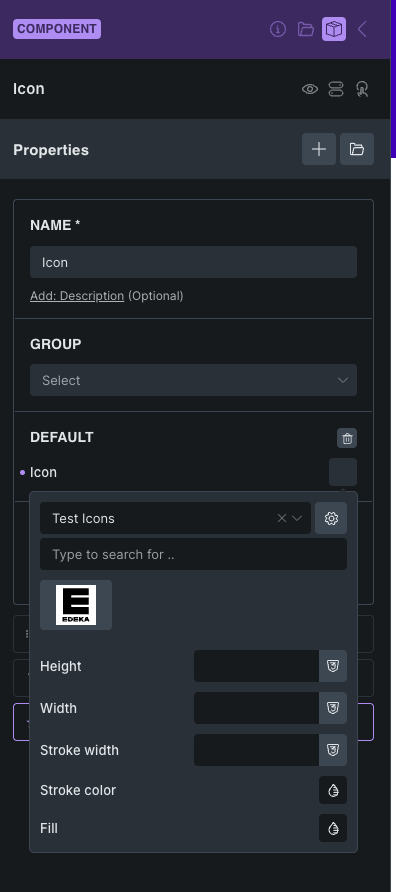 WIP: Components: Icon - Property for Size is missing - Bugs - Bricks ...