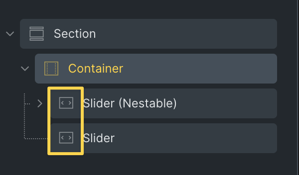 Slider Bug NO BUG: Arrows style overwrites when the slider is inside another ...