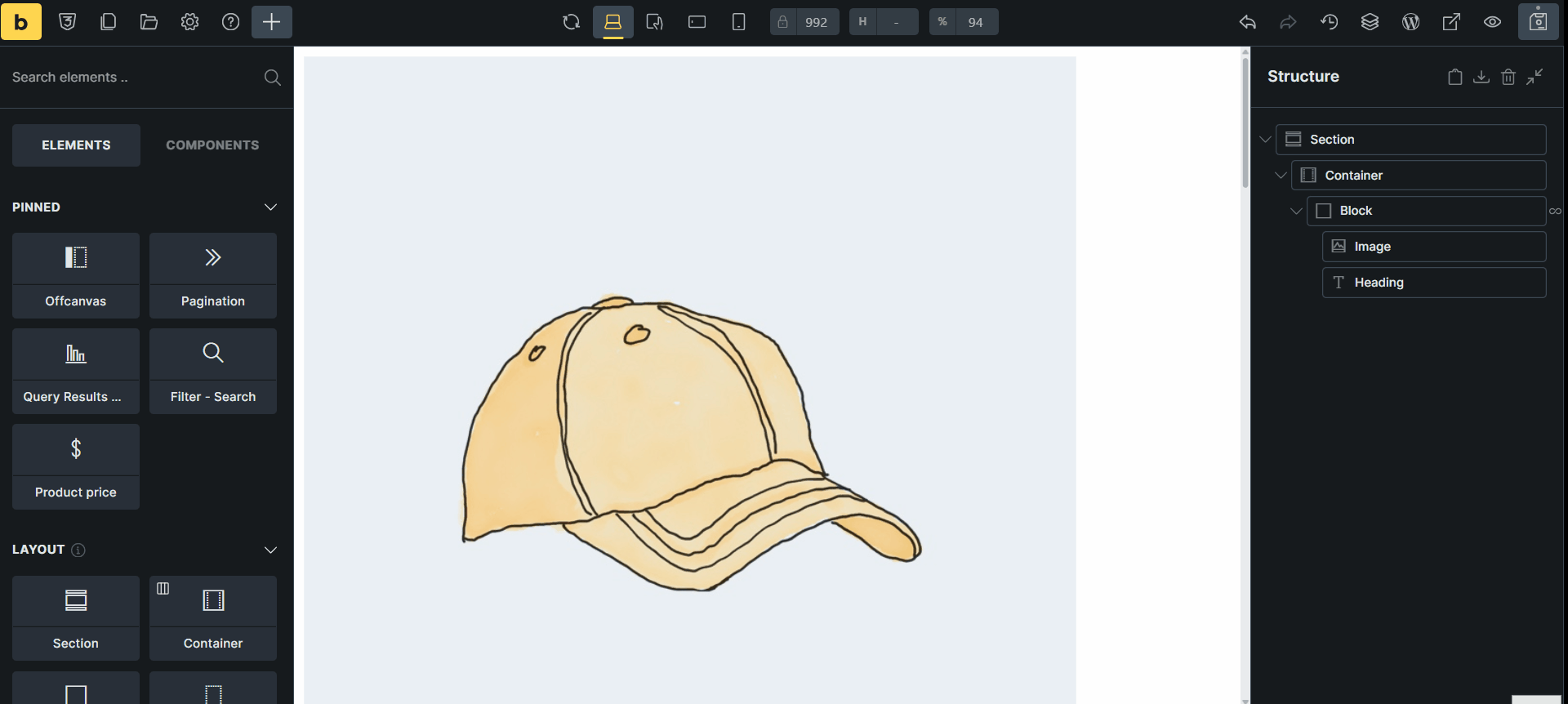 loop item custom css for grid