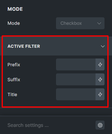 active filters