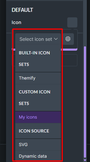 SOLVED: Component: Ui issue in icon property - Bugs - Bricks Community ...