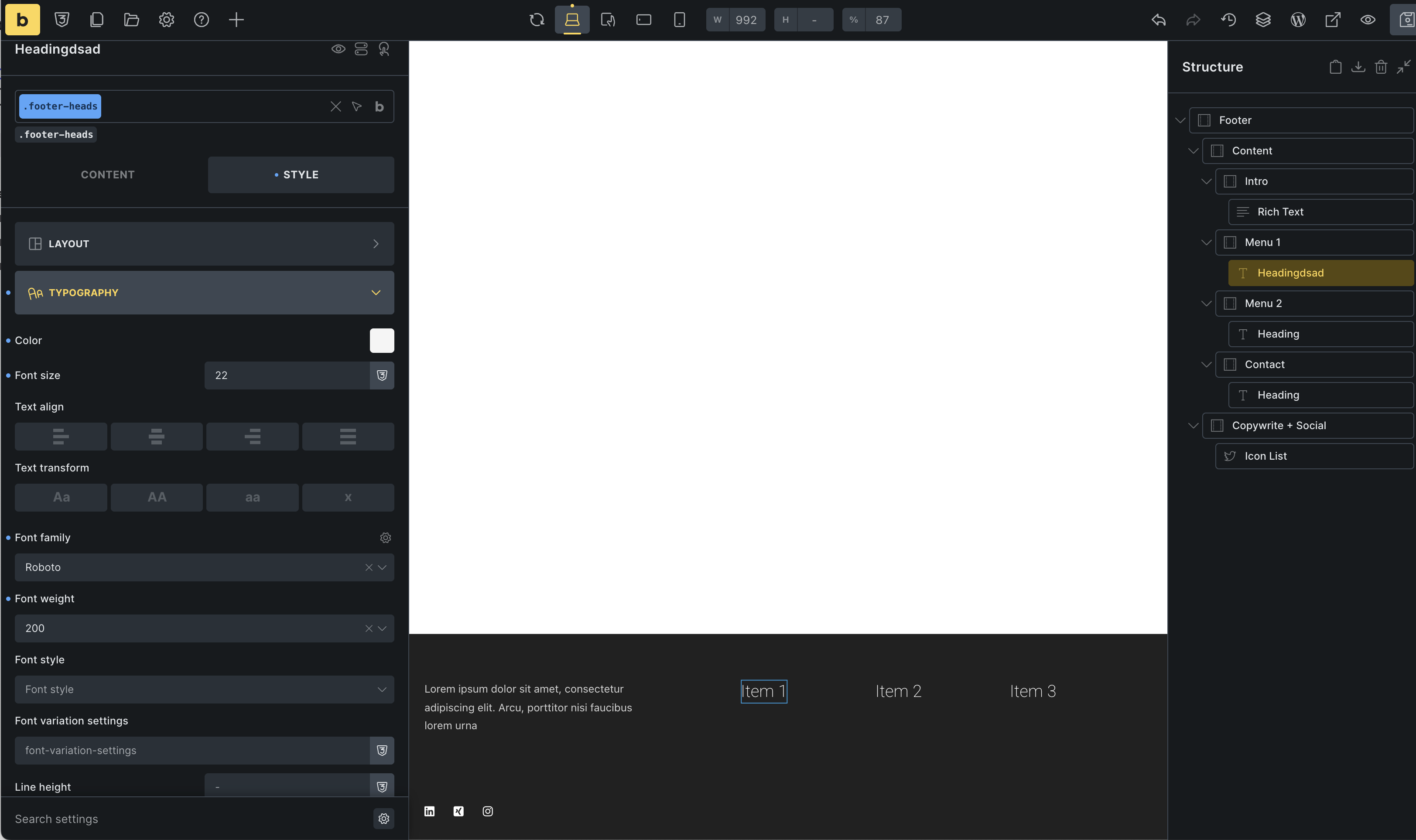 NO BUG: Custom css / global not loaded outside the builder? - Bugs ...