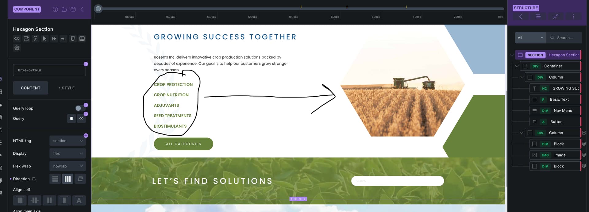 Custom Hover using a nav element and connect to an image element. - How ...
