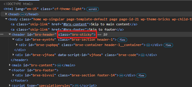NO BUG: Header z-index missing - Bugs - Bricks Community Forum