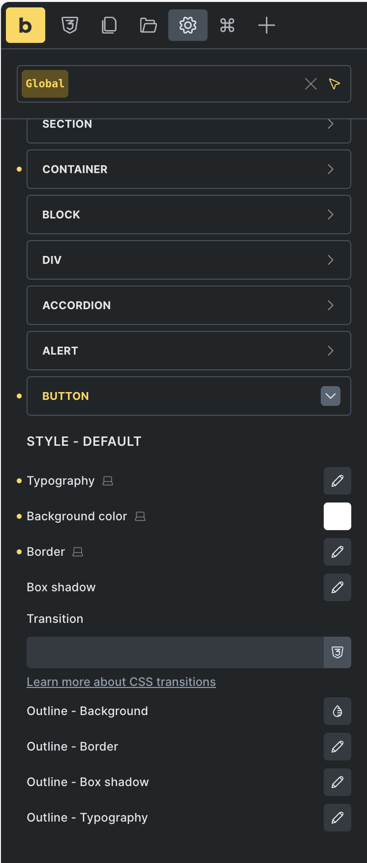 NO BUG: Some :hover styles not showing - Bugs - Bricks Community Forum