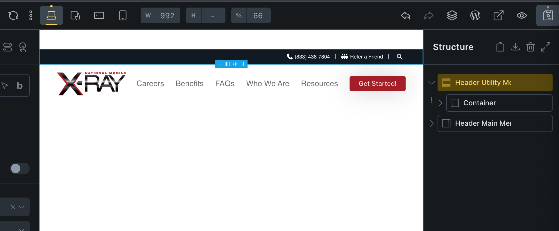 White Space Above Header on New Bricks Builder Site - Bricks Community ...