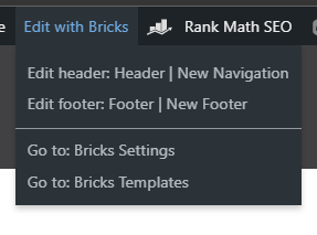 WAIT: See/ Edit template from bricks header - Bugs - Bricks Community Forum