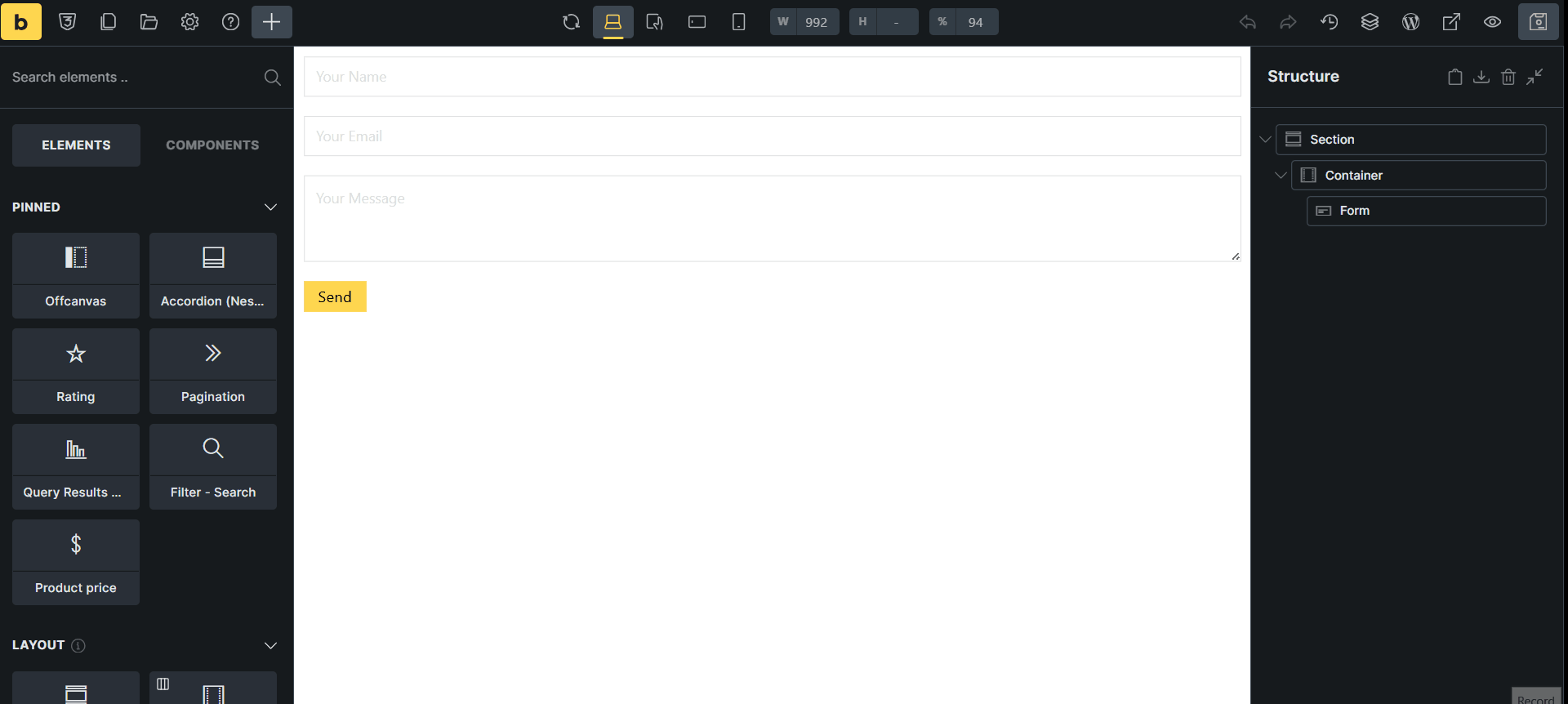 selector detector issue